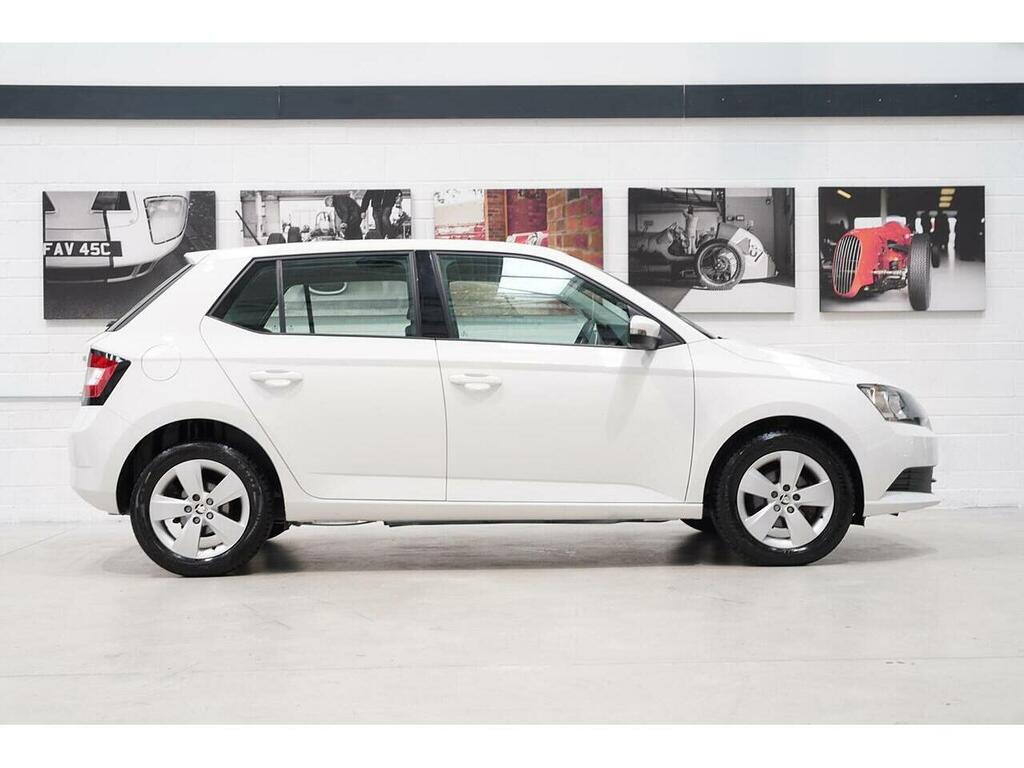 Skoda Fabia 1.2 Tsi Se Euro 6 Ss White #2