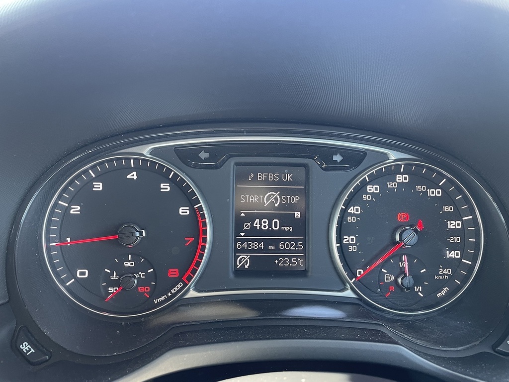 Audi A1 1.6 Tdi S Line Sportback Euro 6 Ss Blue #15