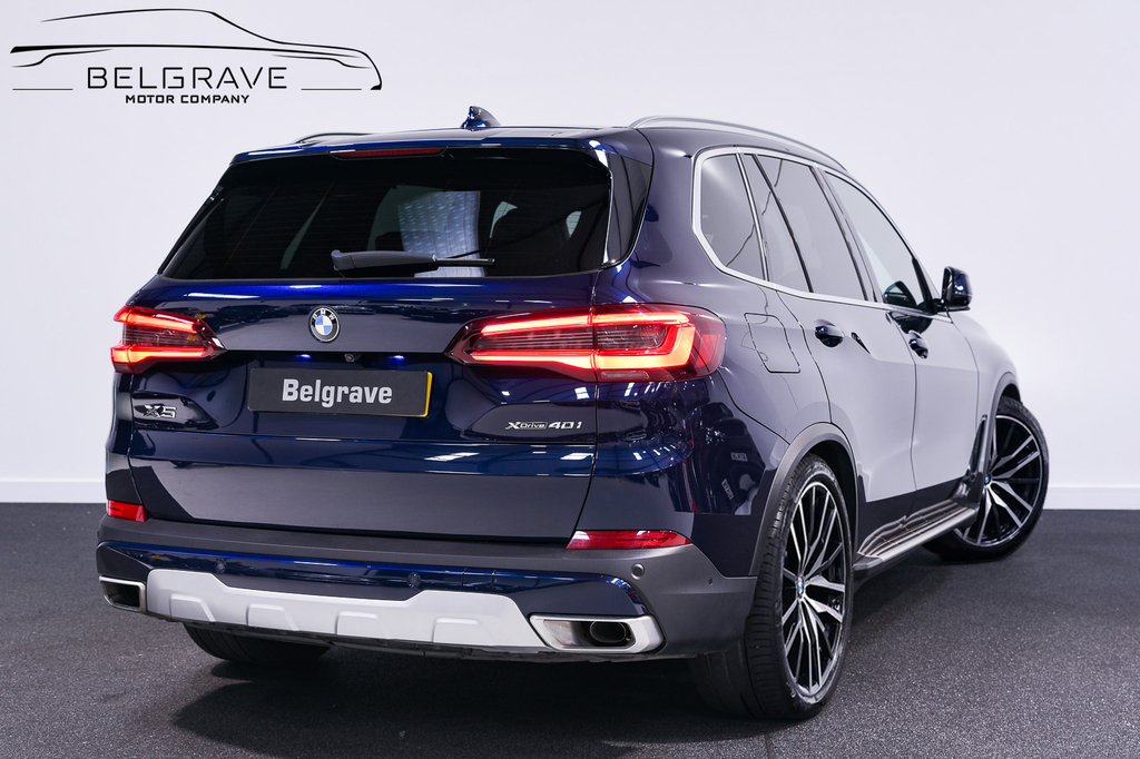 BMW X5 3.0 40I Mht Xline Suv Hybrid Xdriv Blue #3