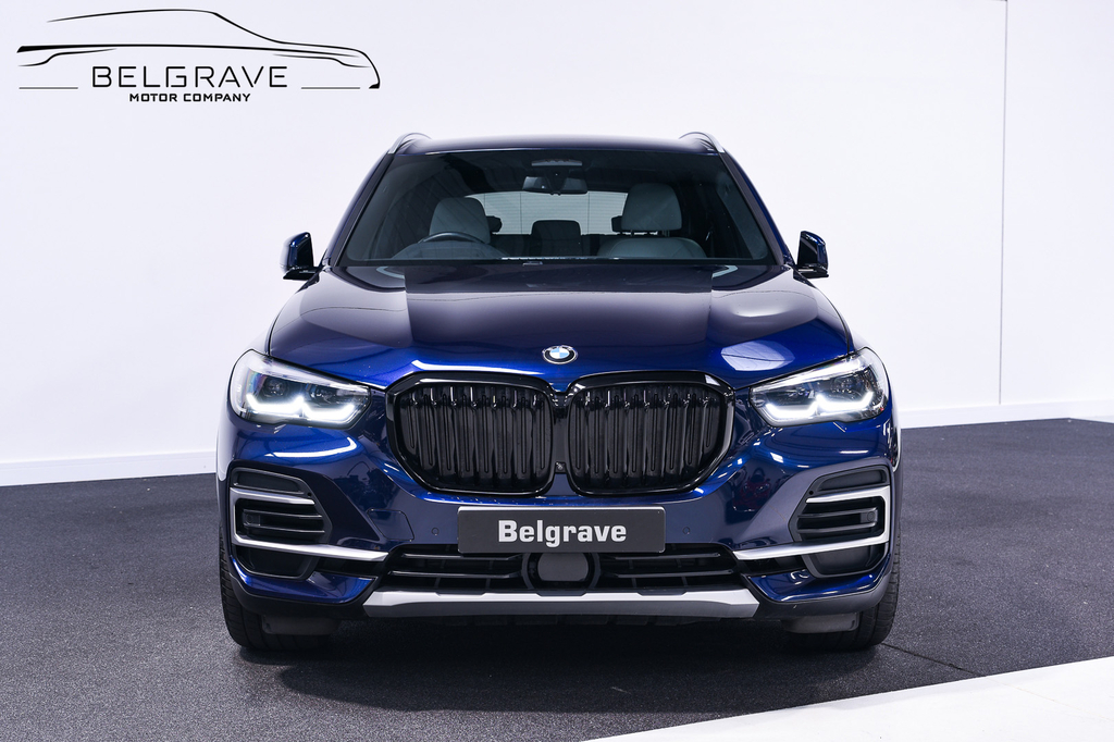 BMW X5 3.0 40I Mht Xline Suv Hybrid Xdriv Blue #5