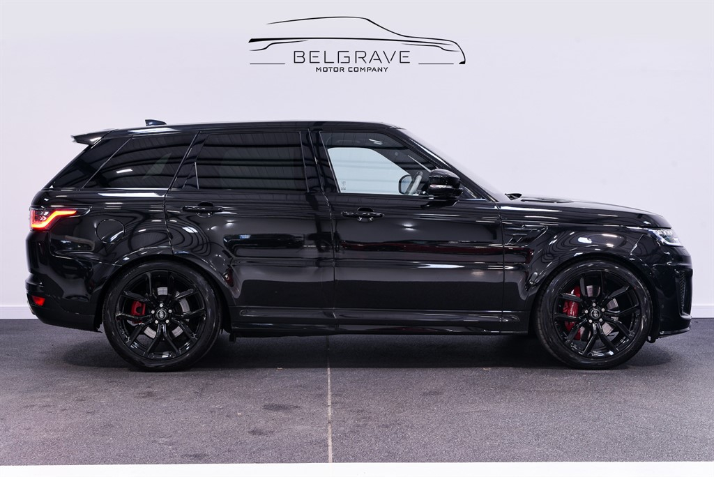 Land Rover Range Rover Sport 5.0 P575 V8 Gpf Svr Suv 4Wd Euro 6 Black