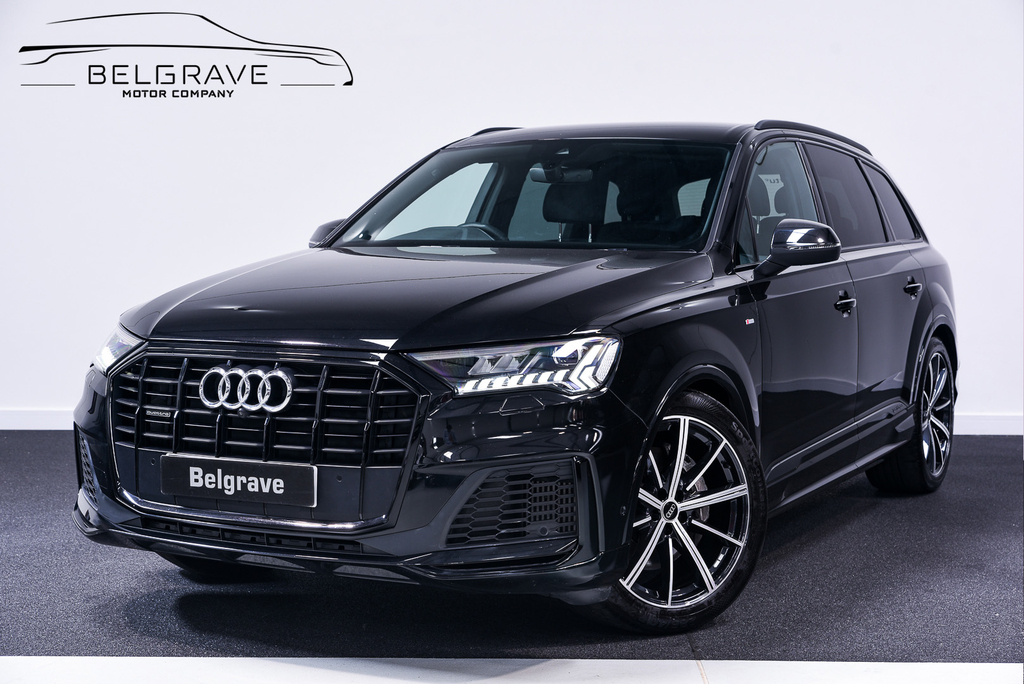 Audi Q7 3.0 Tfsi V6 55 S Line Suv Tiptronic Qua Black #2