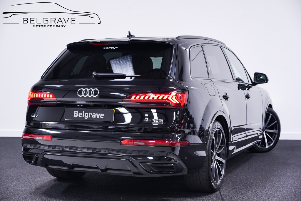 Audi Q7 3.0 Tfsi V6 55 S Line Suv Tiptronic Qua Black #3