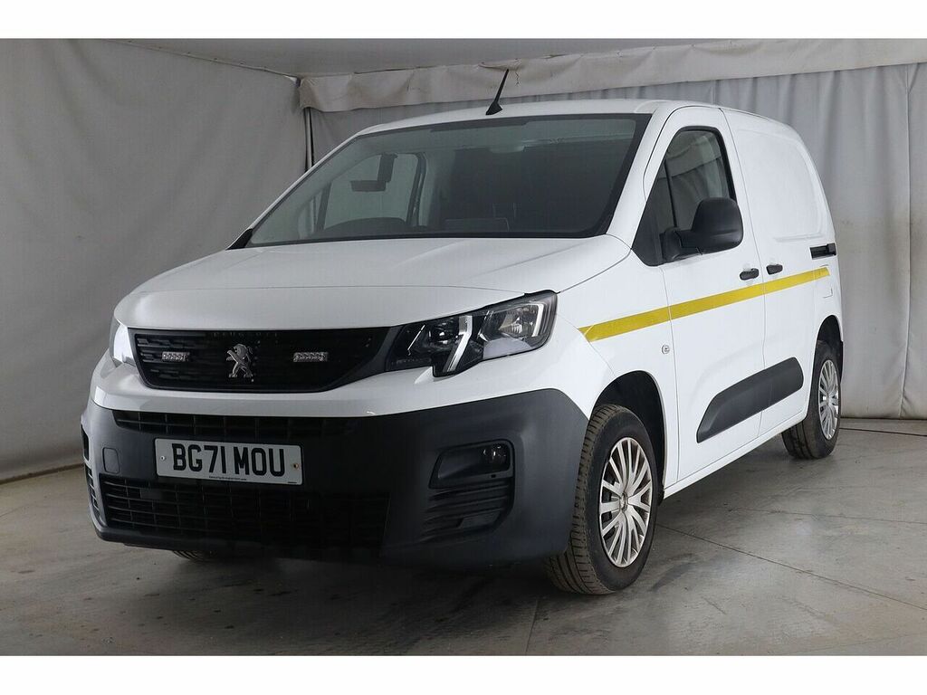 Peugeot Partner 1000 1.5 Bluehdi 100 Professional Van White #8