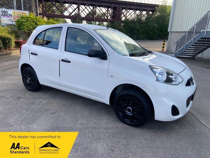 Nissan Micra 1.2 Visia White #3