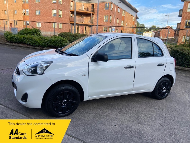 Nissan Micra 1.2 Visia White #6