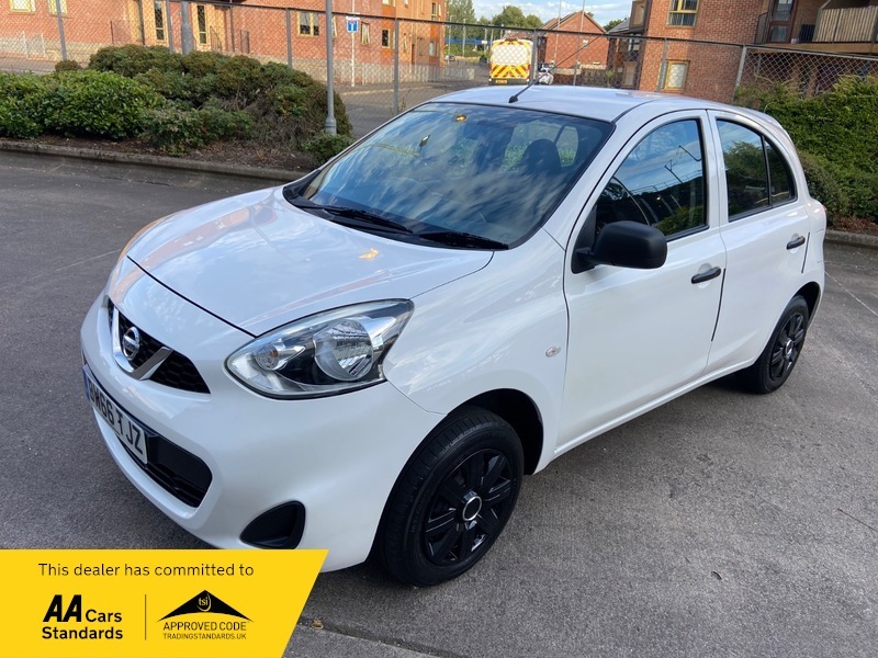 Nissan Micra 1.2 Visia White #5