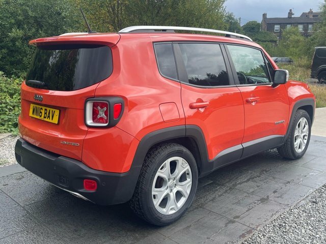 Jeep Renegade 1.6 Multijetii Limited Suv Euro Orange #5