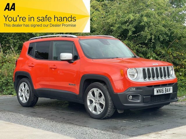 Jeep Renegade 1.6 Multijetii Limited Suv Euro Orange