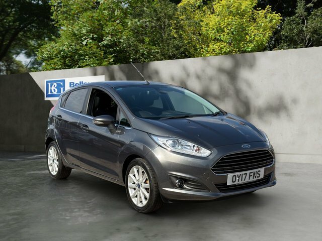 Ford Fiesta 1.0T Ecoboost Titanium Hatchback OY17FNS Grey