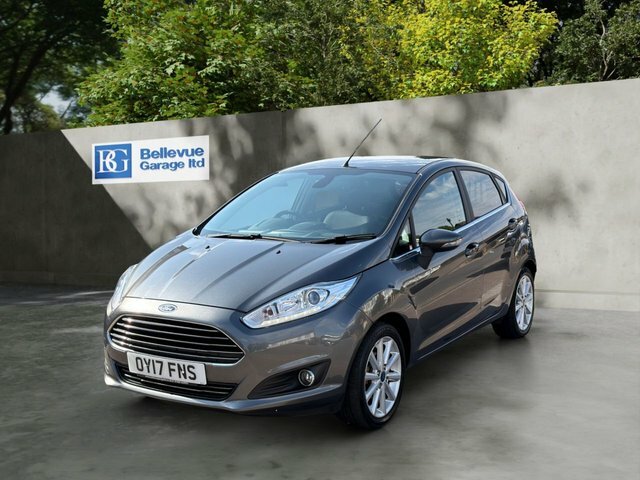 Ford Fiesta 1.0T Ecoboost Titanium Hatchback OY17FNS Grey #4