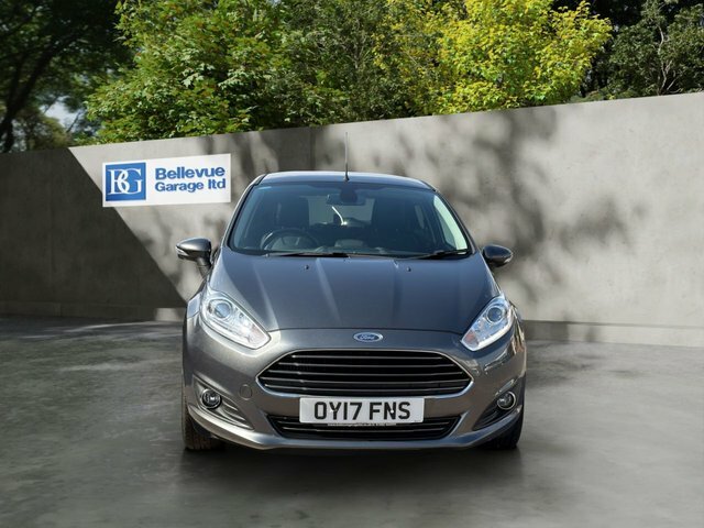 Ford Fiesta 1.0T Ecoboost Titanium Hatchback OY17FNS Grey #3