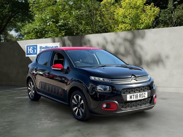 Citroen C3 1.2 Puretech Flair Hatchback Eur MT18RDZ Black