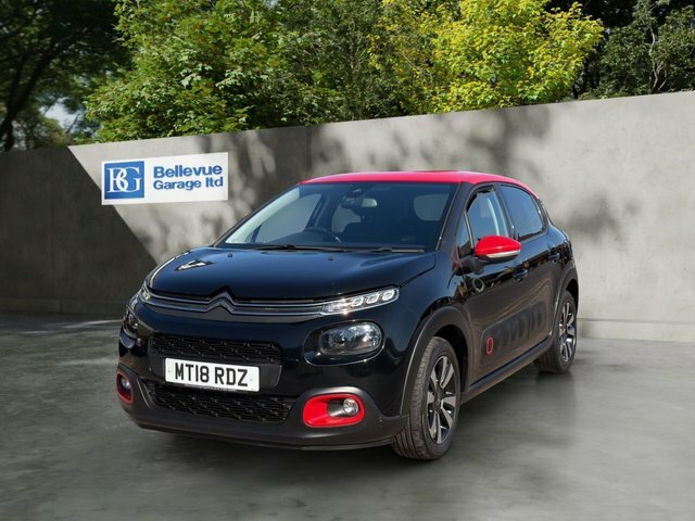 Citroen C3 1.2 Puretech Flair Hatchback Eur MT18RDZ Black #4