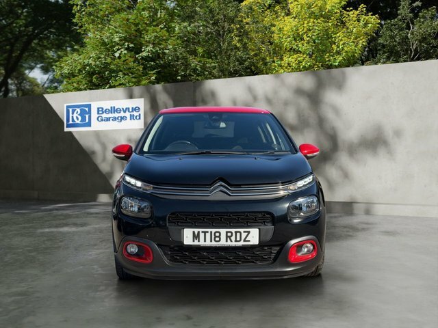 Citroen C3 1.2 Puretech Flair Hatchback Eur MT18RDZ Black #3