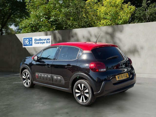 Citroen C3 1.2 Puretech Flair Hatchback Eur MT18RDZ Black #5