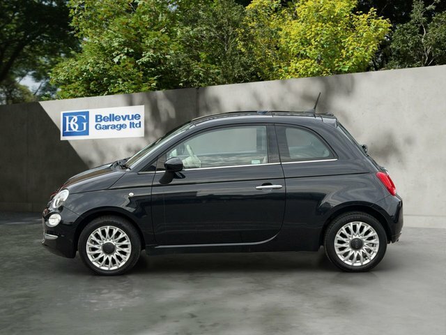 Fiat 500 1.2 Lounge Hatchback Euro 6 S S MW66HGE Black #6