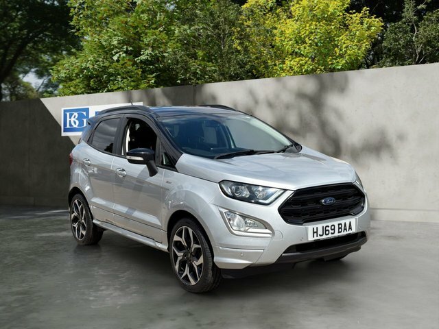 Ford Ecosport 1.0T Ecoboost Gpf St-line Suv Eu HJ69BAA Silver