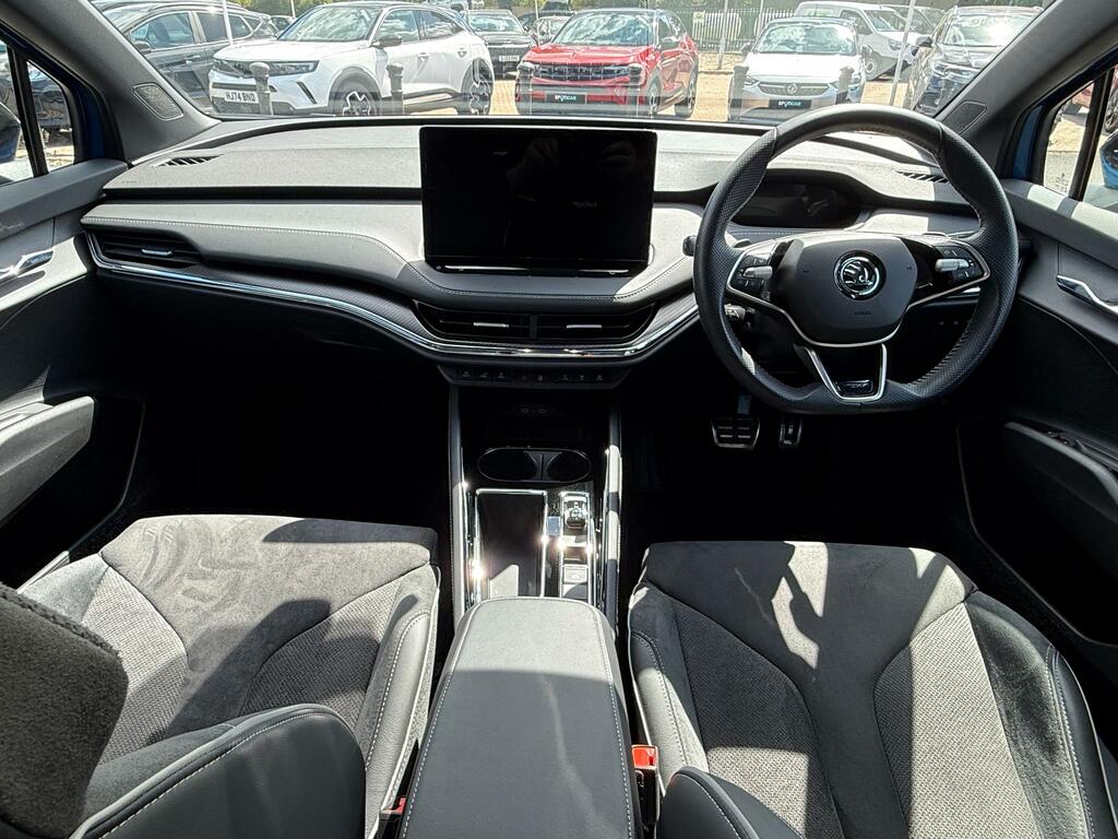Skoda ENYAQ 82Kwh 85X Sportline Plus Coupe 4 Blue #3
