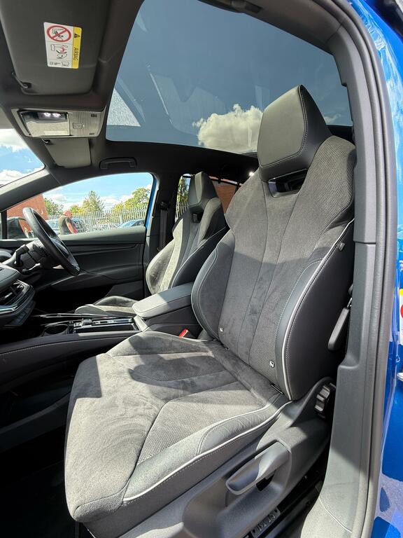 Skoda ENYAQ 82Kwh 85X Sportline Plus Coupe 4 Blue #2