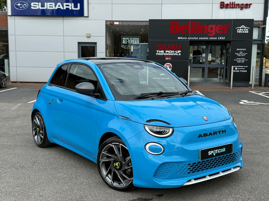 Abarth 500 42Kwh Turismo Hatchback 155 Ps Blue