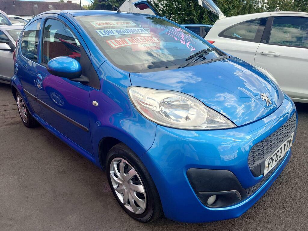 Peugeot 107 1.0 12V Active Euro 5 PF63YVW Blue