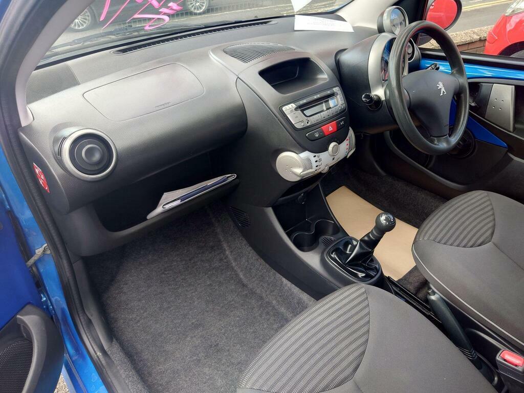 Peugeot 107 1.0 12V Active Euro 5 PF63YVW Blue #6