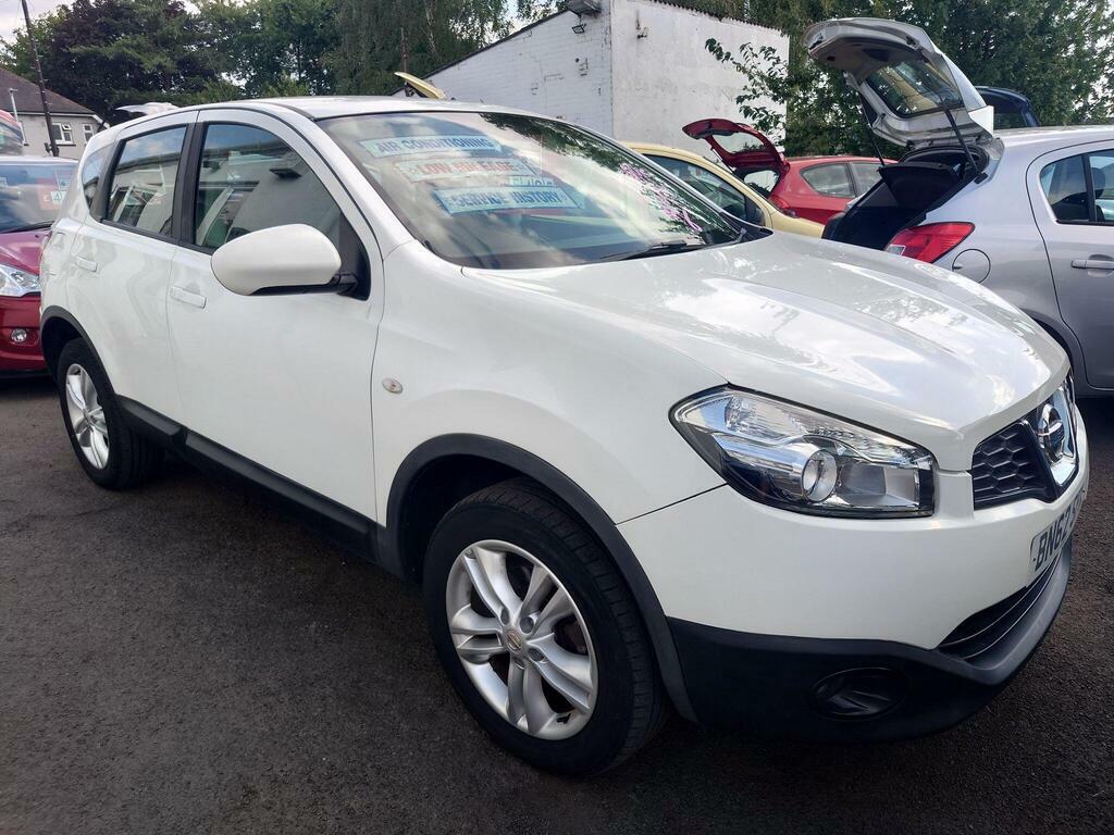 Nissan Qashqai 1.6 Acenta 2Wd Euro 5 S S BN62SFX White