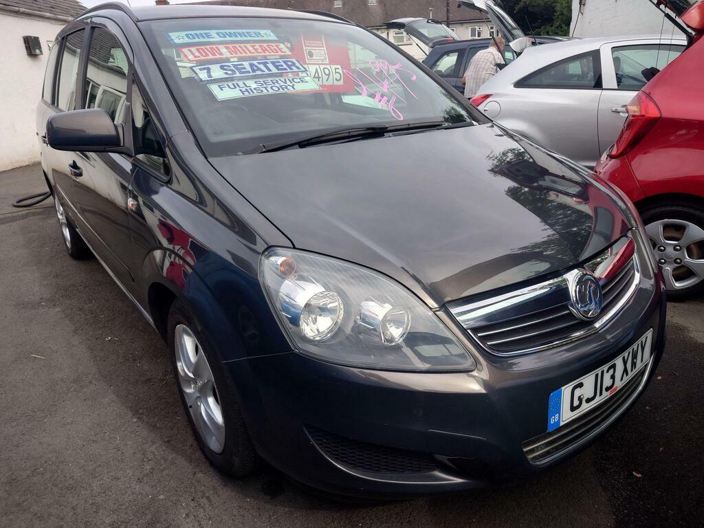 Vauxhall Zafira 1.6 16V Exclusiv Euro 5 Grey #4