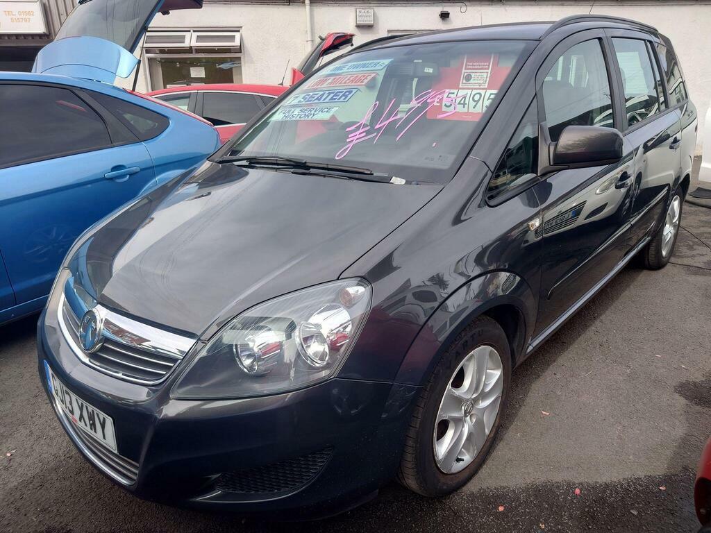 Vauxhall Zafira 1.6 16V Exclusiv Euro 5 Grey