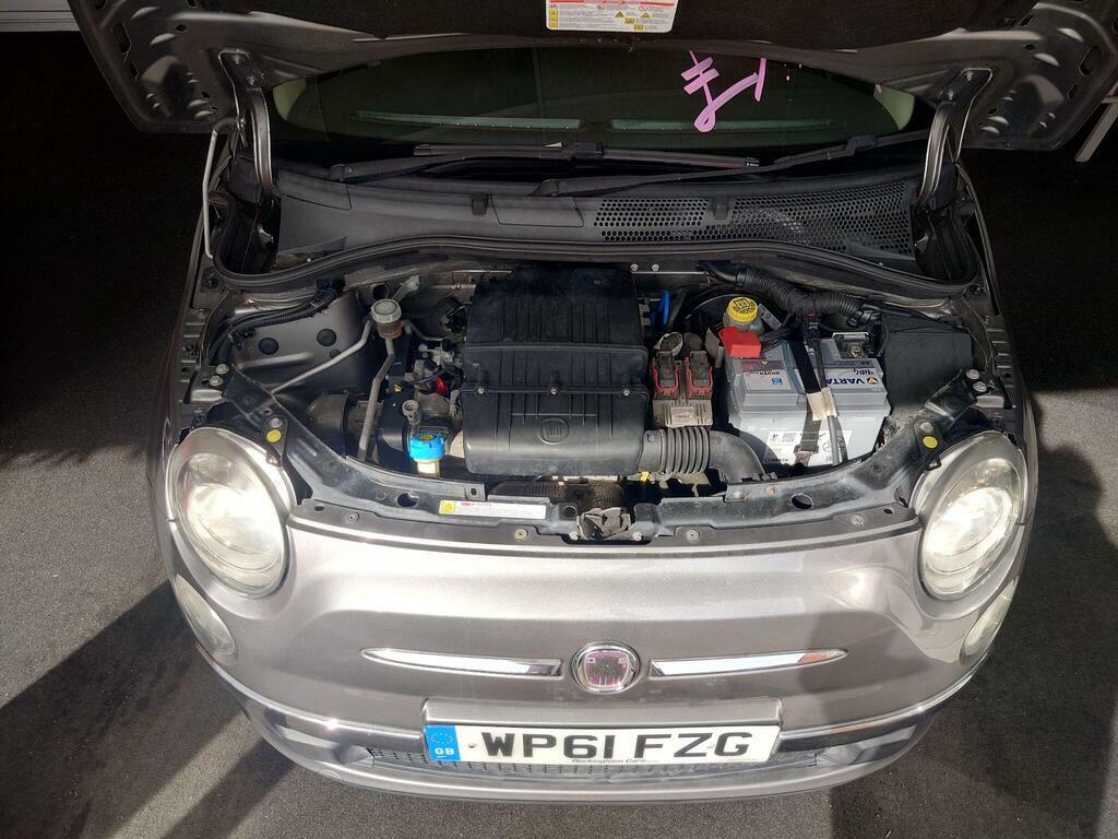 Fiat 500 1.2 Lounge Euro 5 S S Grey #5
