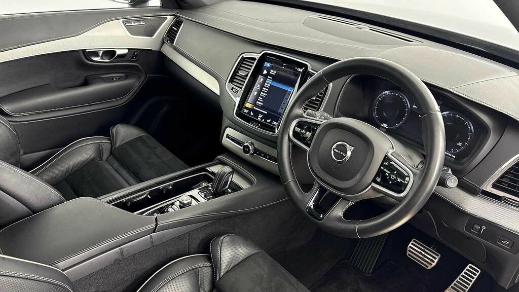 Volvo XC90 R-design, B5 Awd Panoramic Roof Black #4