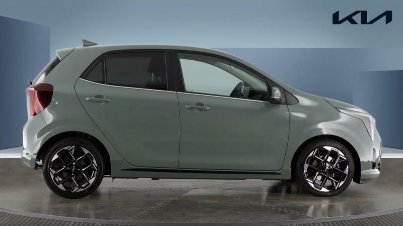 Kia Picanto Hatchback Green #3