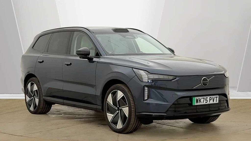 Volvo EX90 Ultra, Twin Motor Performance Retractable Tow Bar Blue