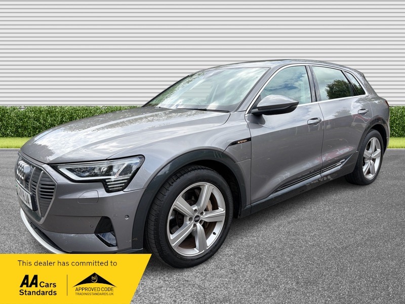 Audi E-tron 50 Black Edition Quattro 71.2Kwh 11Kw Charger White #7