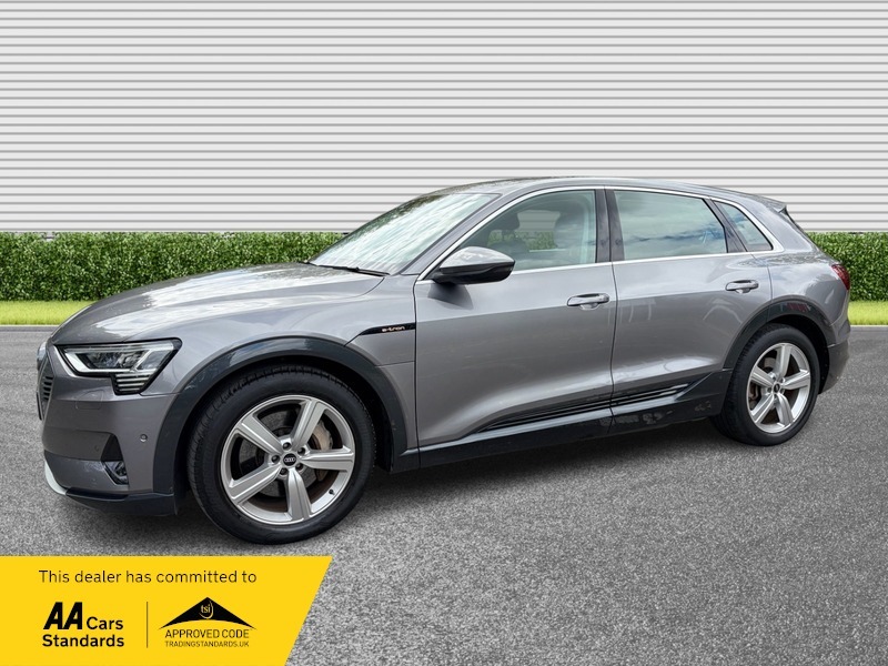 Audi E-tron 50 Black Edition Quattro 71.2Kwh 11Kw Charger White #11
