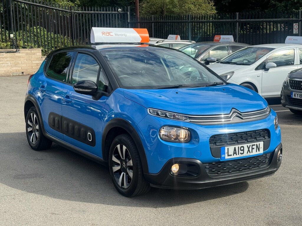 Citroen C3 1.2 Puretech Flair Hatchback Eur LA19XFN Blue #2
