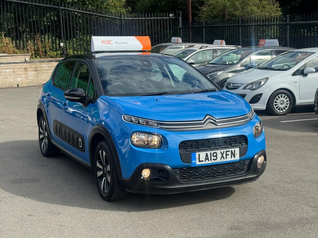 Citroen C3 1.2 Puretech Flair Hatchback Eur LA19XFN Blue #4