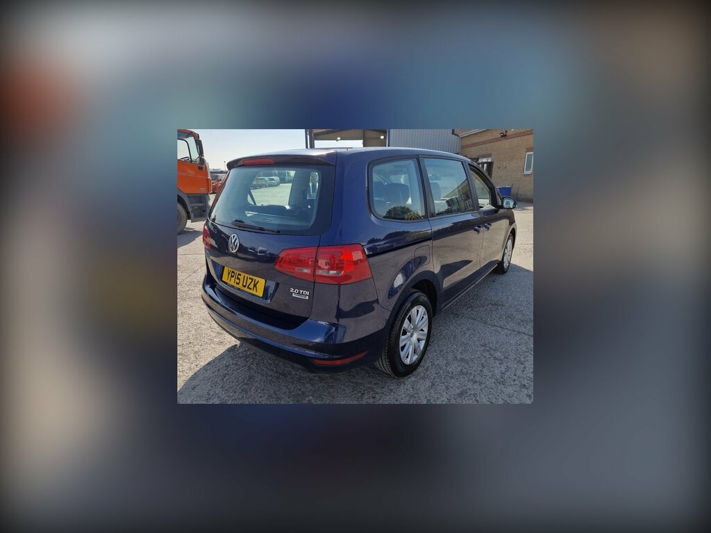 Volkswagen Sharan 2.0 Tdi Bluemotion Tech S Mpv Dsg Euro Blue #3