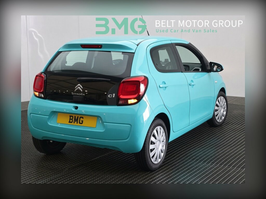 Citroen C1 1.0 Vti Feel Hatchback Euro 6 6 Blue #4