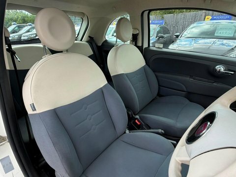 Fiat 500 Hatchback 1.2 Pop Euro 5 Ss 201010 White #11