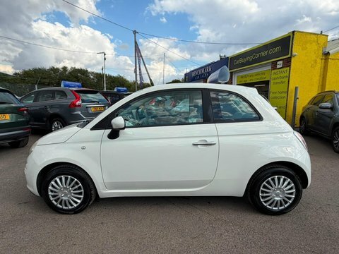 Fiat 500 Hatchback 1.2 Pop Euro 5 Ss 201010 White #8