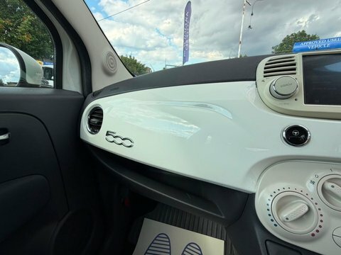 Fiat 500 Hatchback 1.2 Pop Euro 5 Ss 201010 White #21