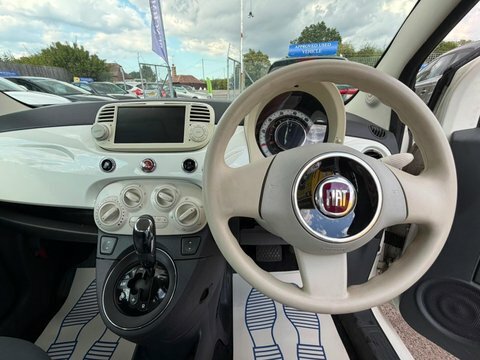 Fiat 500 Hatchback 1.2 Pop Euro 5 Ss 201010 White #19
