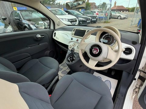 Fiat 500 Hatchback 1.2 Pop Euro 5 Ss 201010 White #9