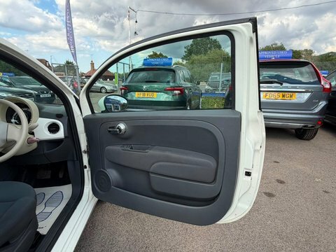 Fiat 500 Hatchback 1.2 Pop Euro 5 Ss 201010 White #13