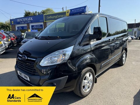 Ford Transit Custom 270 Tdci 130 L1h1 Limited Swb Low Roof Fwd Grey #1