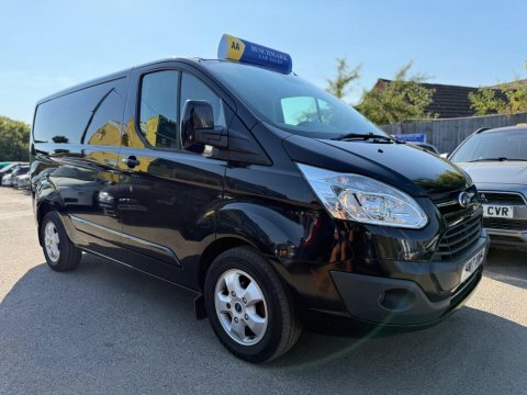 Ford Transit Custom 270 Tdci 130 L1h1 Limited Swb Low Roof Fwd Grey #3