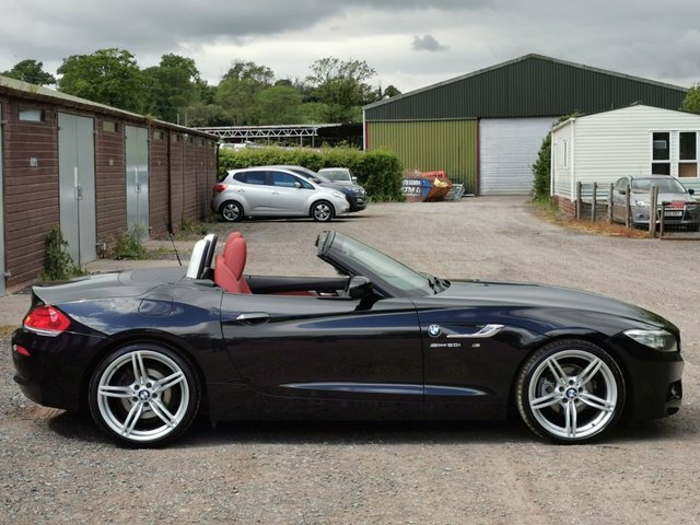 BMW Z4 20I M Sport Convertible Black #3
