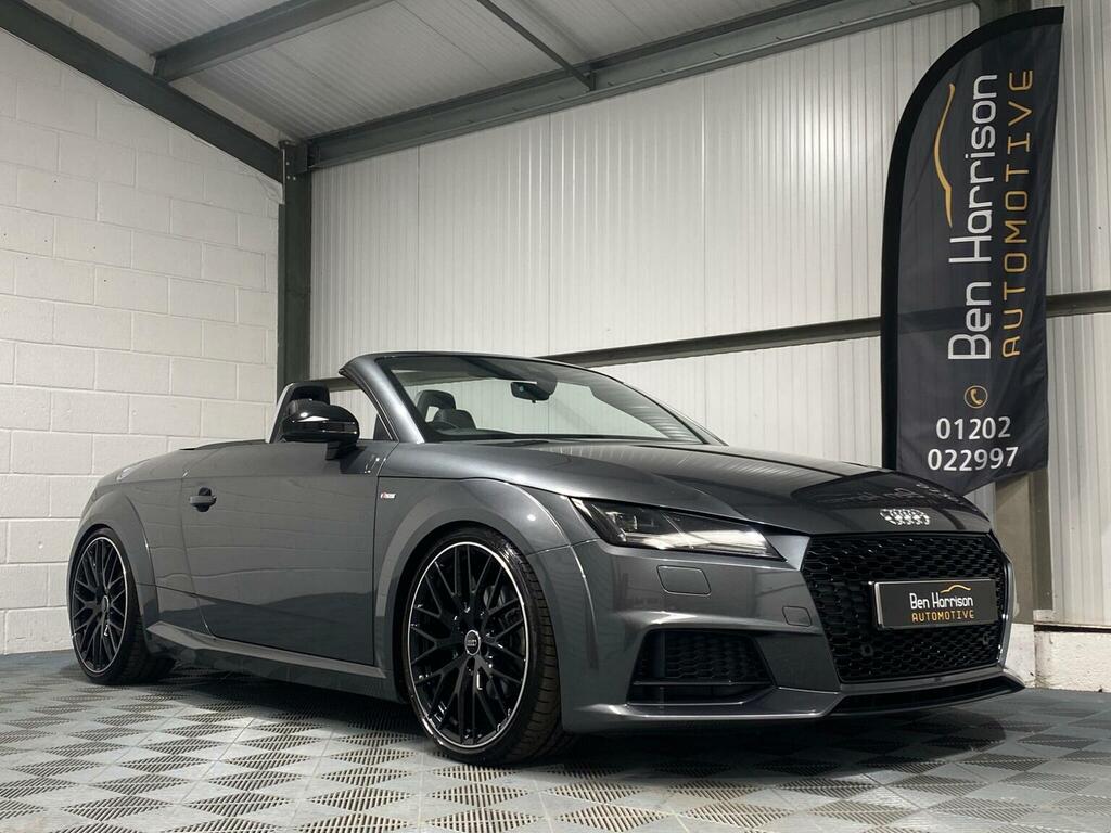 Audi TT 2.0 Tfsi Black Edition Roadster S Tronic Quattro E Grey